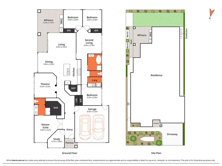 Floorplan of Homely house listing, 83 Unity Drive, Mount Duneed VIC 3217