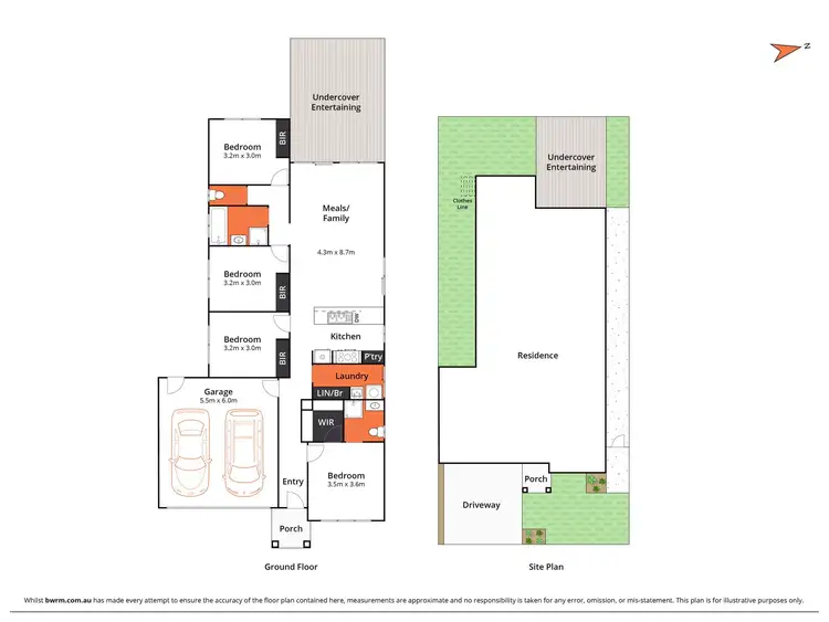 Floorplan of Homely house listing, 7 Honeyeater Way, Mount Duneed VIC 3217