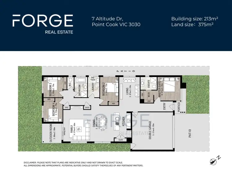 Floorplan of Homely house listing, 7 Altitude Drive, Point Cook VIC 3030