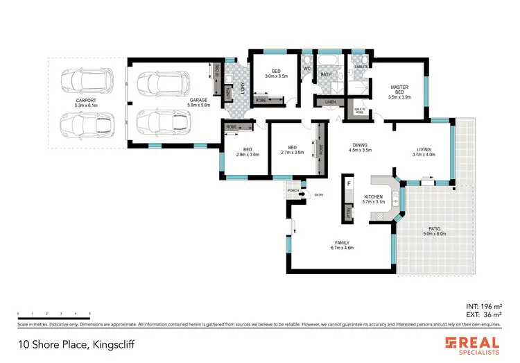 Floorplan of Homely house listing, 10 Shore Place, Kingscliff NSW 2487