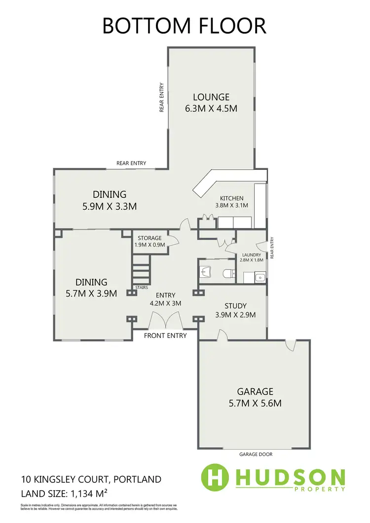 Floorplan of Homely house listing, 10 Kingsley Court, Portland VIC 3305