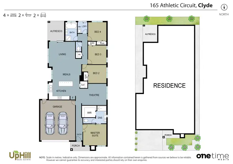 Floorplan of Homely house listing, 165 Athletic Circuit, Clyde VIC 3978