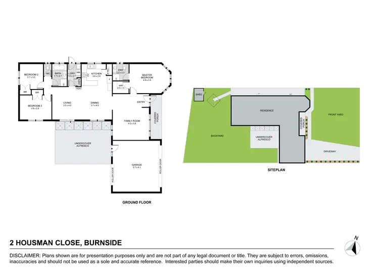 Floorplan of Homely house listing, 2 Housman Close, Burnside VIC 3023