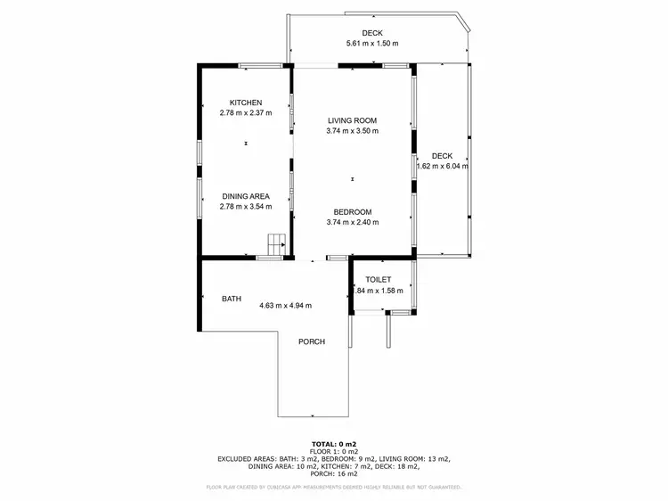 Floorplan of Homely rural property listing, 158 Gungas Road, Nimbin NSW 2480