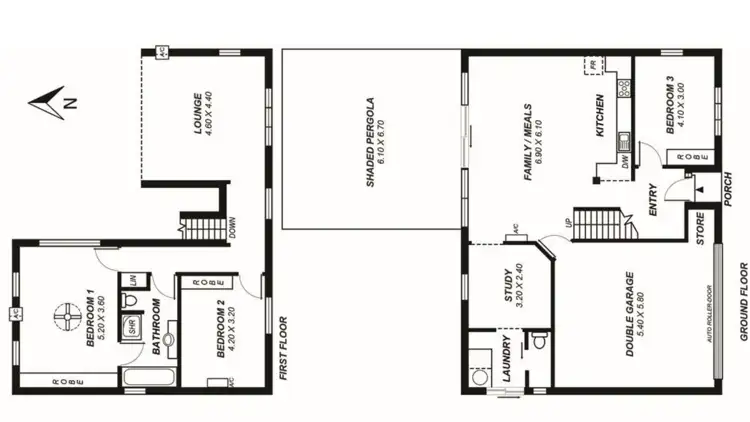 Floorplan of Homely house listing, 8 Yates Street, Mawson Lakes SA 5095
