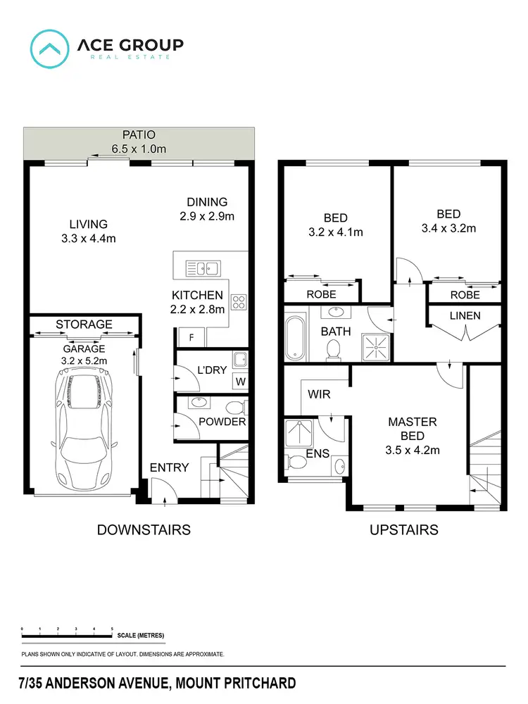 Floorplan of Homely townhouse listing, 7/35 Anderson Avenue, Mount Pritchard NSW 2170