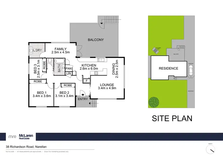 Floorplan of Homely house listing, 38 Richardson Road, Narellan NSW 2567