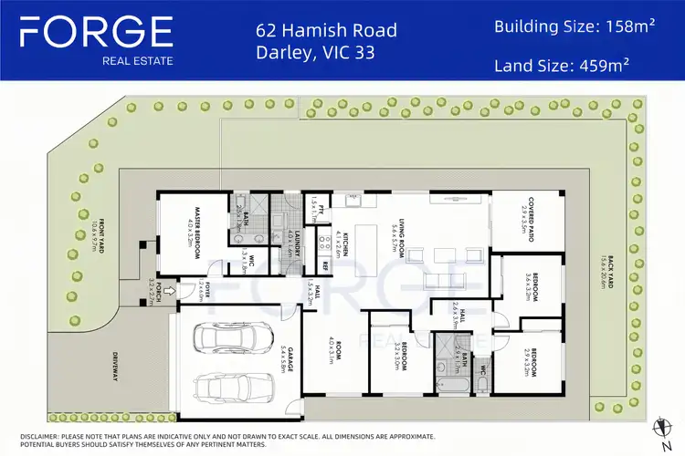 Floorplan of Homely house listing, 62 Hamish Road, Darley VIC 3340