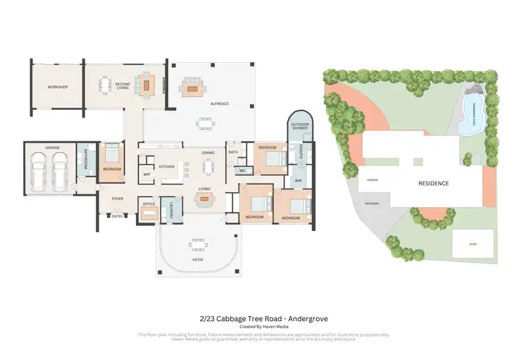 Floorplan of Homely house listing, 2/23 Cabbage Tree Road, Andergrove QLD 4740