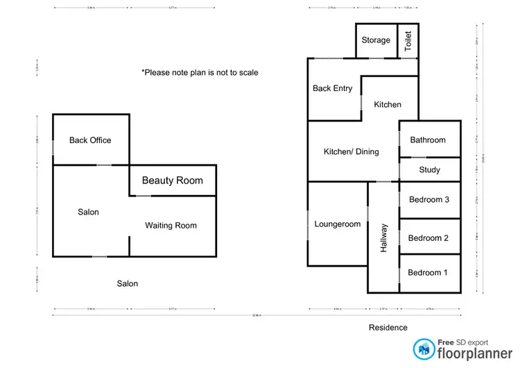 Floorplan of Homely house listing, 121 Macpherson Street, Nhill VIC 3418