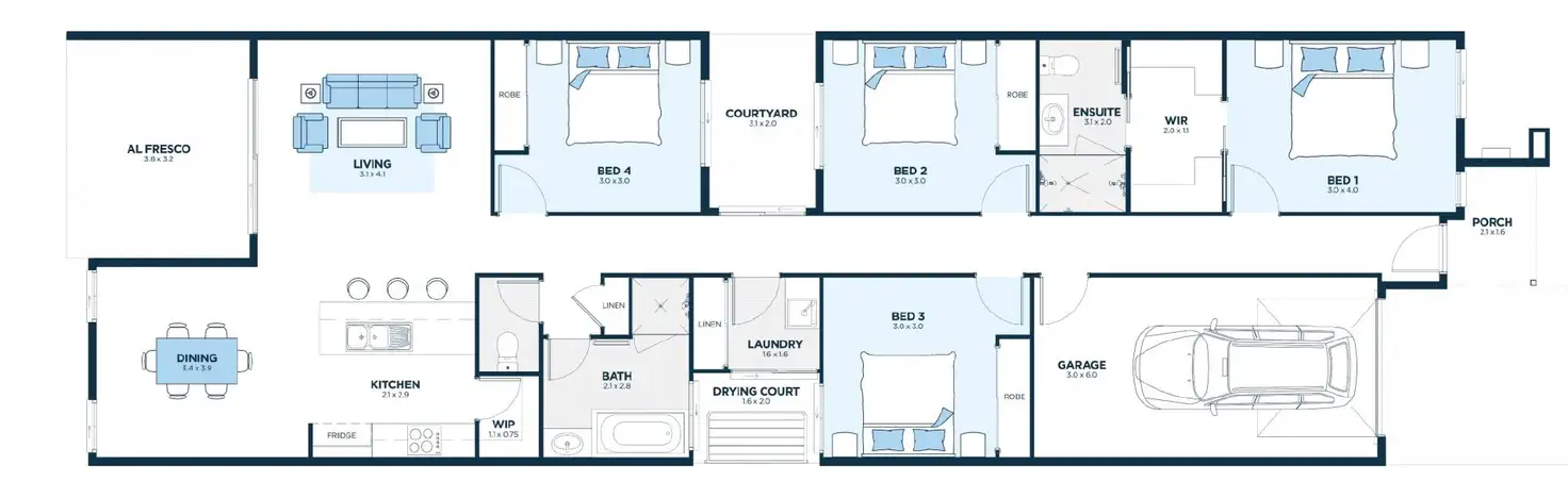 Floorplan of Homely house listing, Address available on request