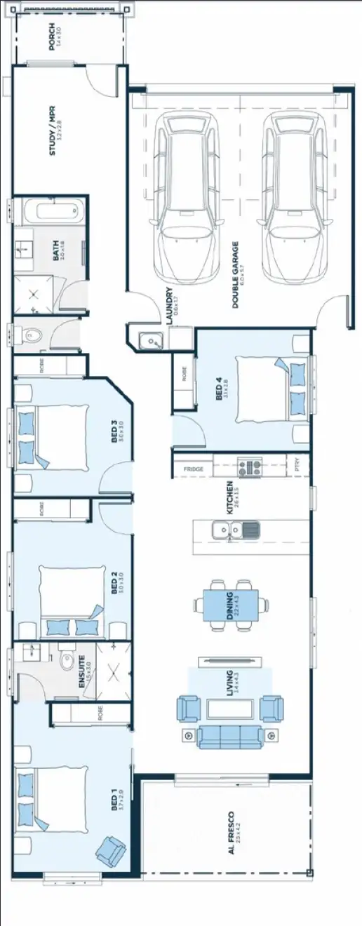 Floorplan of Homely house listing, Address available on request