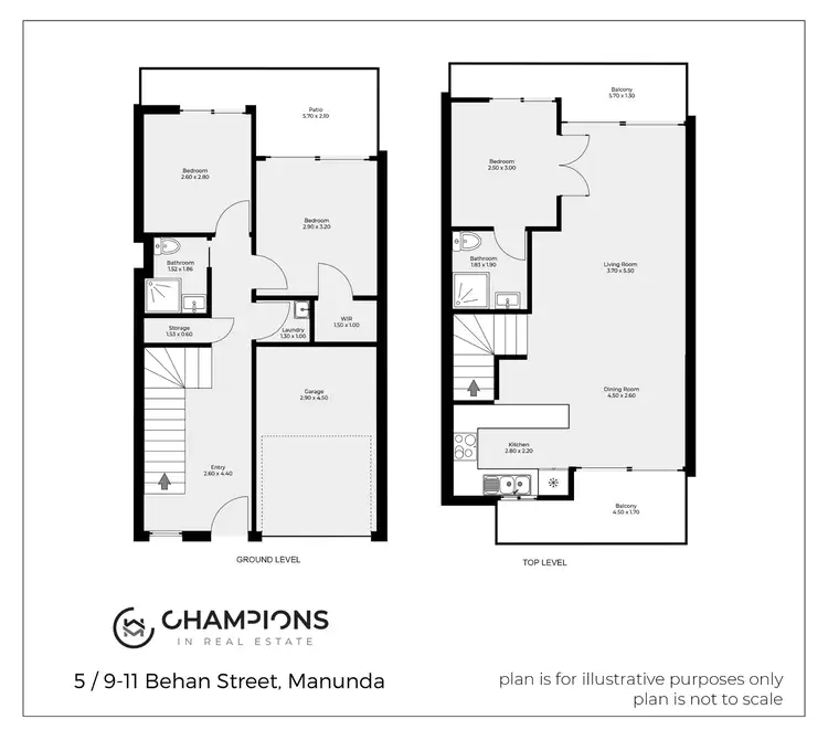Floorplan of Homely unit listing, 5/9-11 Behan Street, Manunda QLD 4870