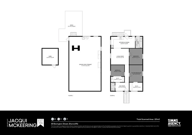 Floorplan of Homely house listing, 30 Bevington Street, Shorncliffe QLD 4017
