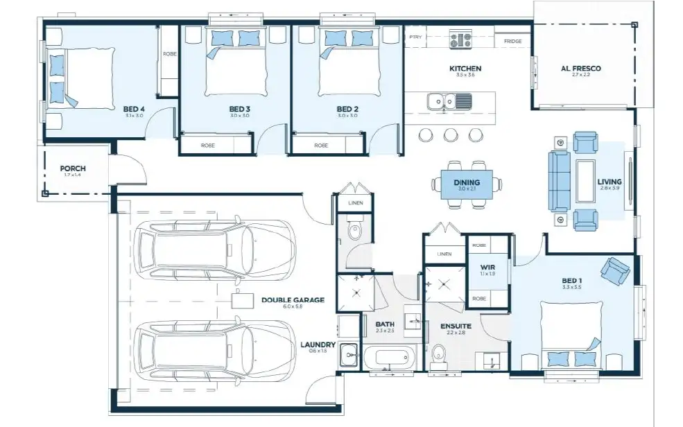 Floorplan of Homely house listing, Address available on request