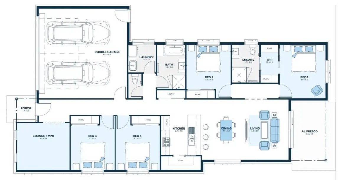 Floorplan of Homely house listing, Address available on request