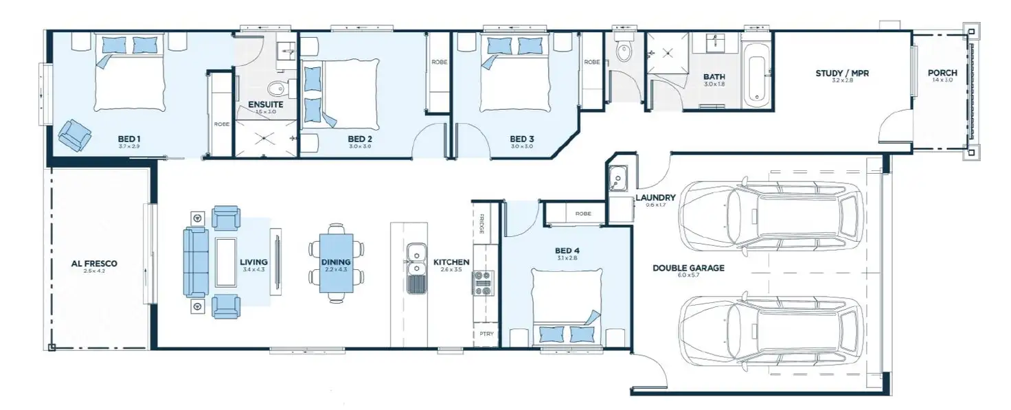 Floorplan of Homely house listing, Address available on request