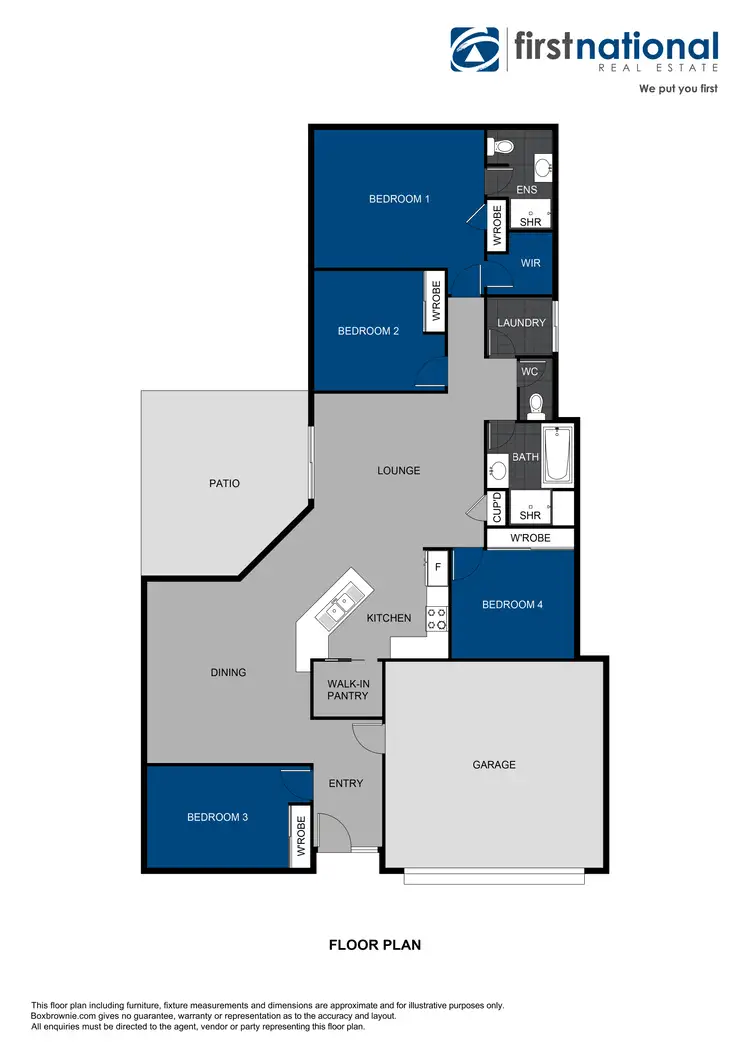 Floorplan of Homely house listing, 35 Jannina Drive, Atherton QLD 4883