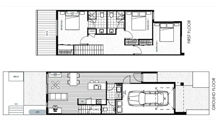 Floorplan of Homely townhouse listing, Address available on request