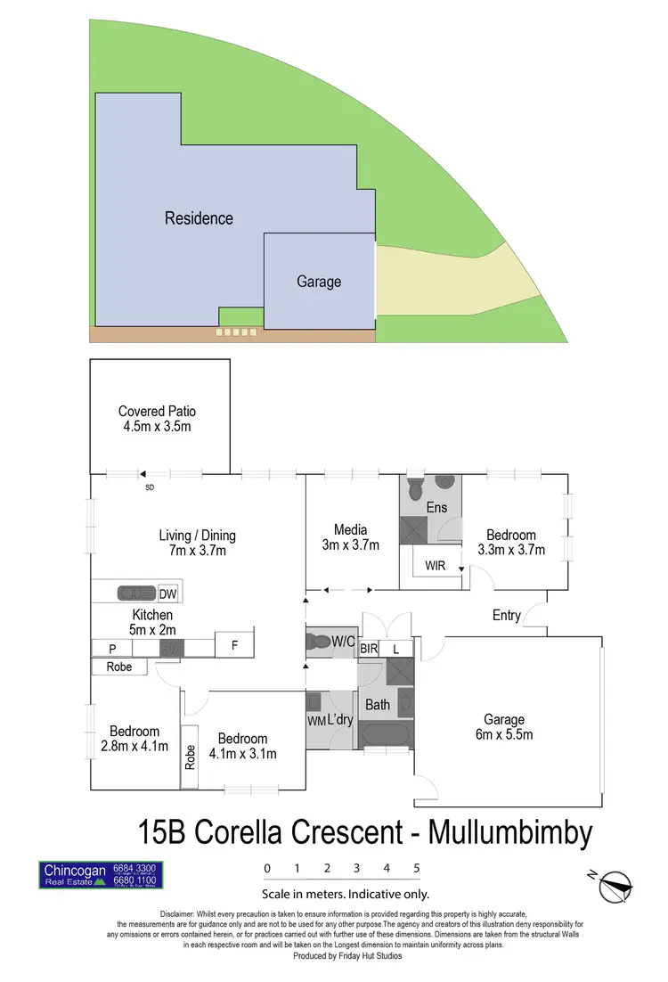 Floorplan of Homely house listing, 15B Corella Crescent, Mullumbimby NSW 2482