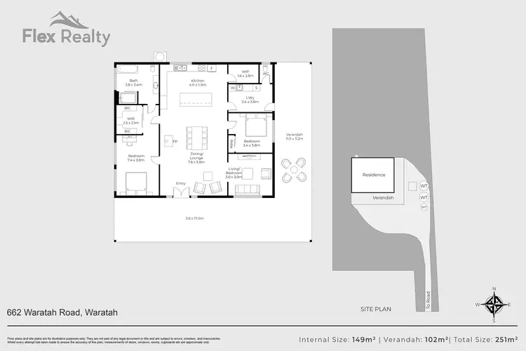 Floorplan of Homely house listing, 662 Waratah Road, Waratah TAS 7321