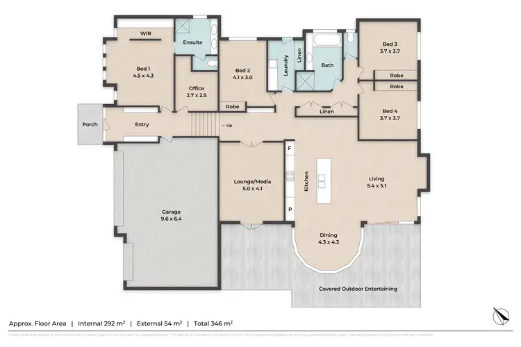 Floorplan of Homely rural property listing, 15 Leila Place, Pullenvale QLD 4069