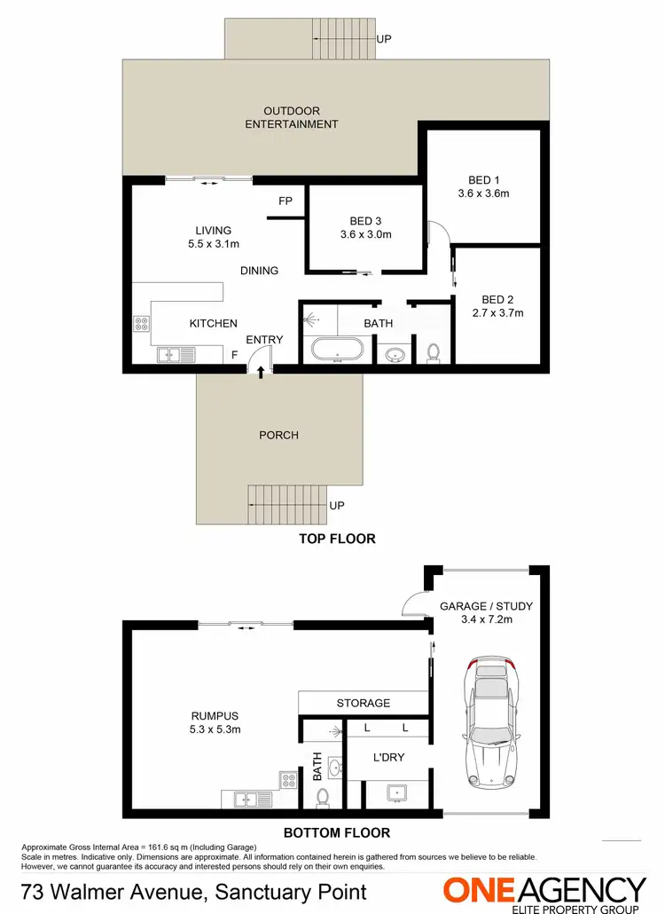 Floorplan of Homely house listing, 73 Walmer Avenue, Sanctuary Point NSW 2540