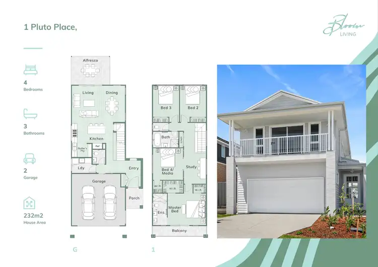 Floorplan of Homely house listing, 1 Pluto Place, Dunmore NSW 2529