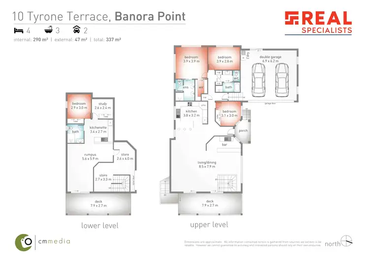 Floorplan of Homely house listing, 10 Tyrone Terrace, Banora Point NSW 2486