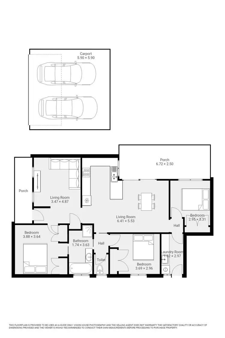 Floorplan of Homely house listing, 274 Sixteenth Street, Mildura VIC 3500