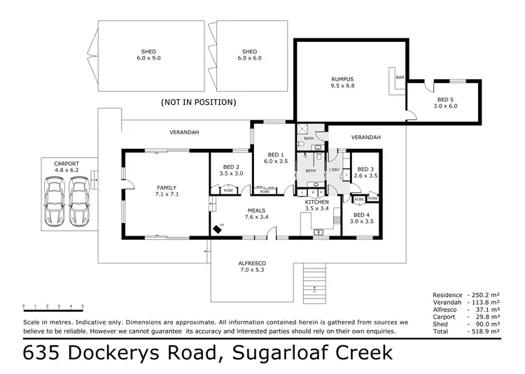 Floorplan of Homely rural property listing, Address available on request