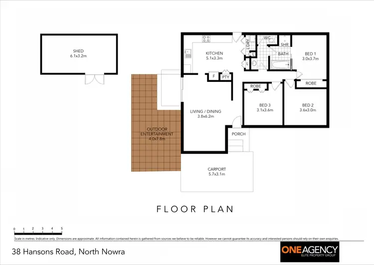 Floorplan of Homely house listing, 38 Hansons Road, North Nowra NSW 2541