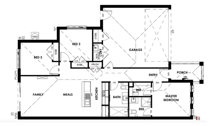 Floorplan of Homely house listing, Address available on request