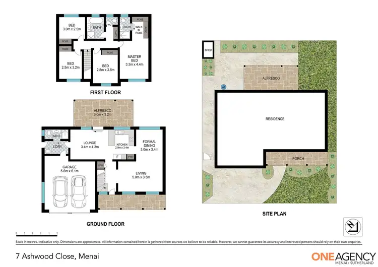 Floorplan of Homely house listing, 7 Ashwood Close, Menai NSW 2234