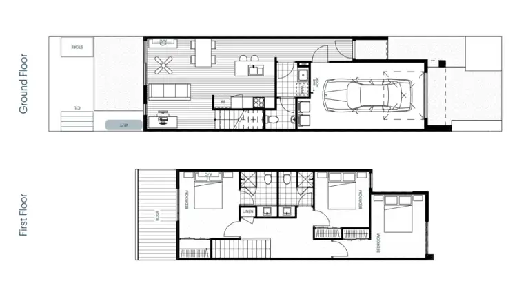 Floorplan of Homely townhouse listing, Address available on request