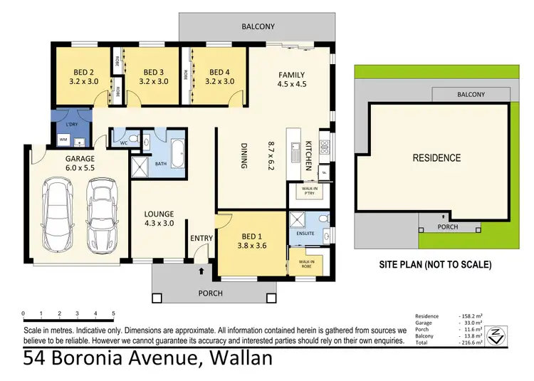 Floorplan of Homely house listing, 54 Boronia Avenue, Wallan VIC 3756