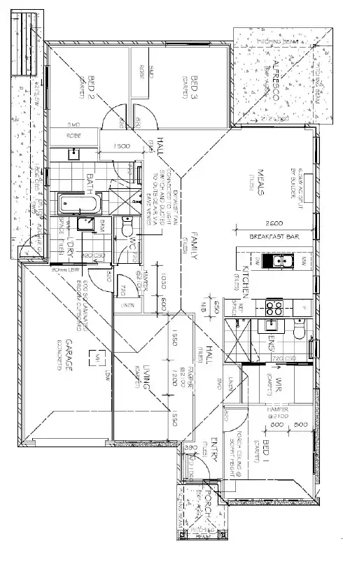 Floorplan of Homely house listing, 1 Southwood Circuit, Yarrabilba QLD 4207
