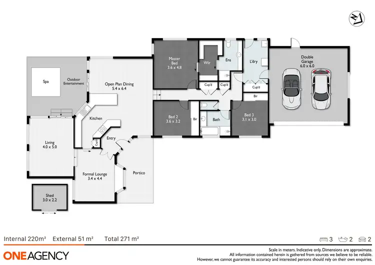 Floorplan of Homely house listing, 8 Lugano Street, Riverhills QLD 4074