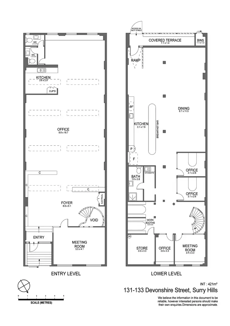 Floorplan of Homely warehouse listing, 131-133 Devonshire Street, Surry Hills NSW 2010