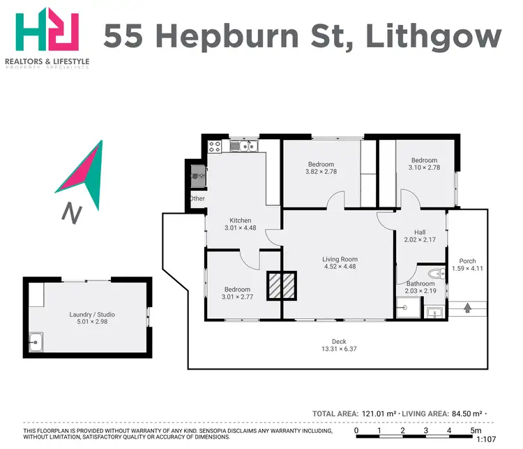 Floorplan of Homely house listing, 55 Hepburn Street, Mckellars Park NSW 2790