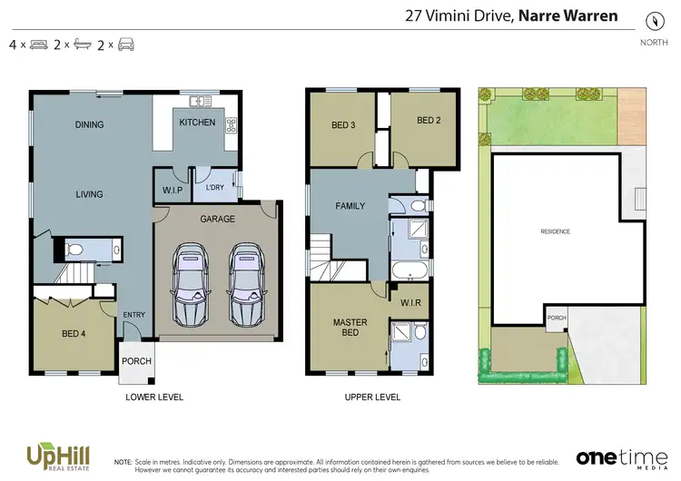 Floorplan of Homely house listing, 27 Vimini Drive, Narre Warren VIC 3805