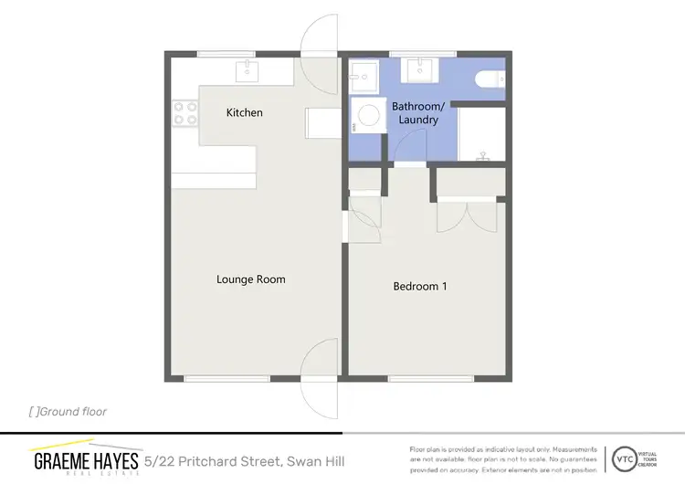Floorplan of Homely unit listing, 5/22 Pritchard Street, Swan Hill VIC 3585
