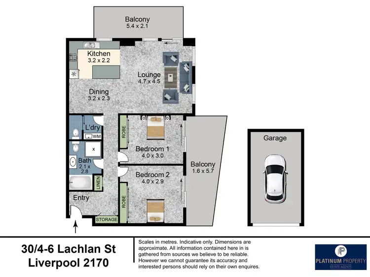 Floorplan of Homely apartment listing, Address available on request
