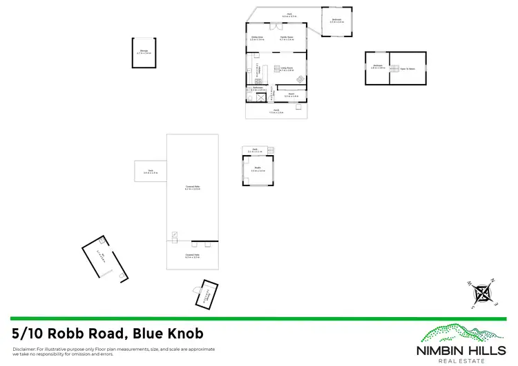 Floorplan of Homely house listing, 5/10 Robb Road, Blue Knob NSW 2480