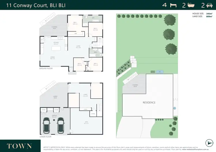 Floorplan of Homely house listing, 11 Conway Court, Bli Bli QLD 4560