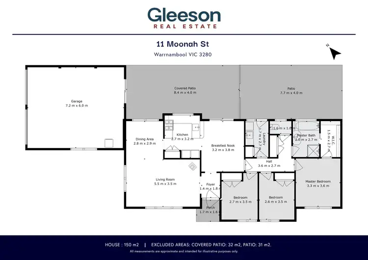Floorplan of Homely house listing, 11 Moonah Street, Warrnambool VIC 3280