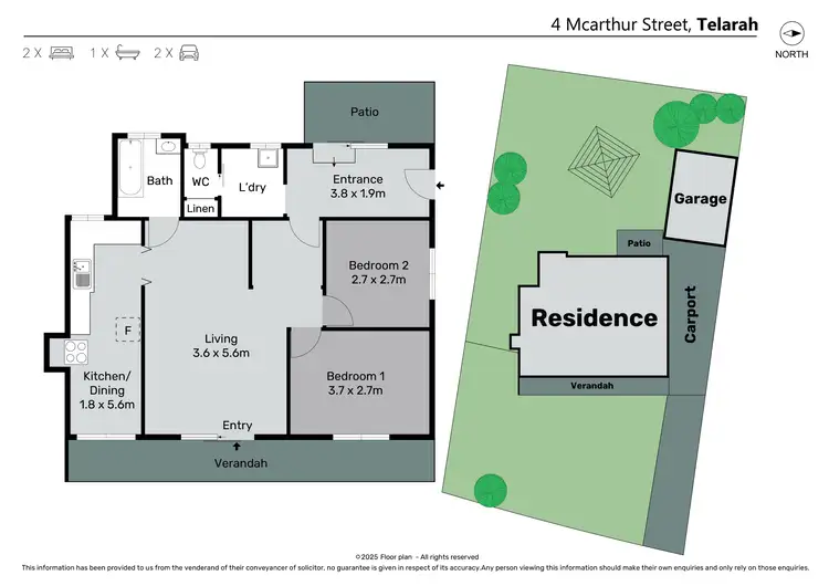 Floorplan of Homely house listing, 4 McArthur Street, Telarah NSW 2320