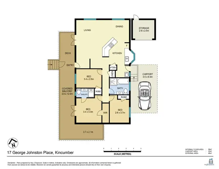 Floorplan of Homely house listing, 17 George Johnston Place, Kincumber NSW 2251