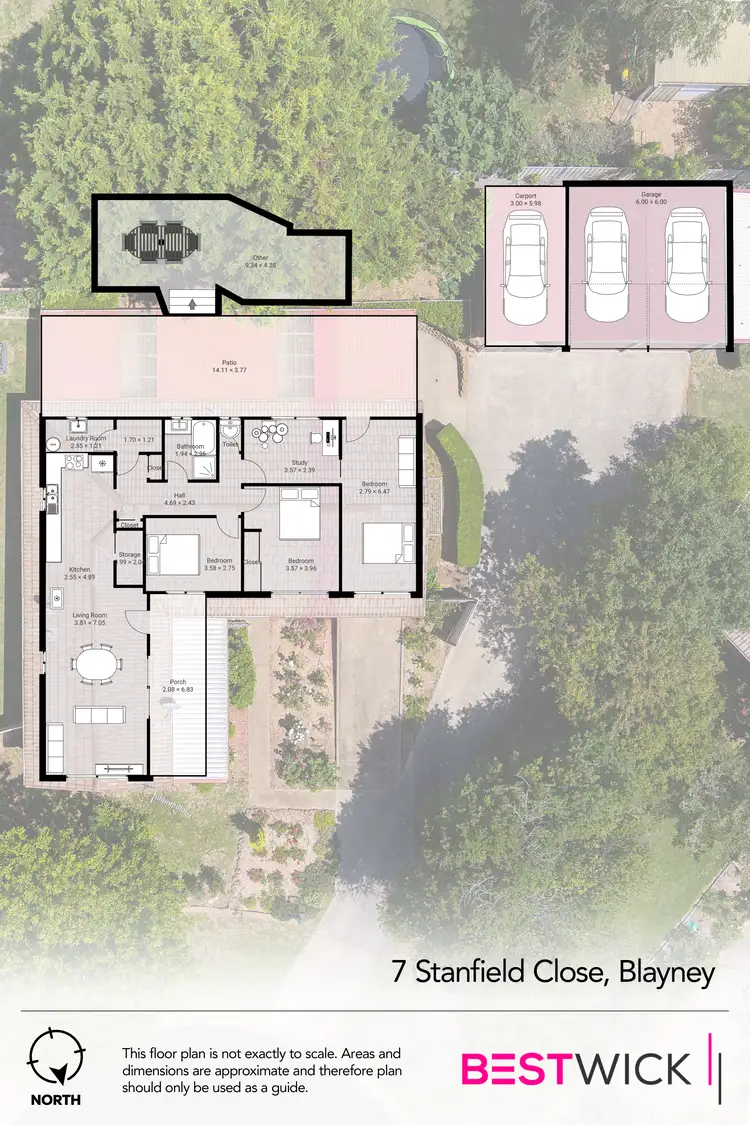 Floorplan of Homely house listing, 7 Stanfield Close, Blayney NSW 2799