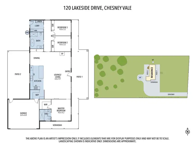 Floorplan of Homely rural property listing, 120 Lakeside Drive, Chesney Vale VIC 3725